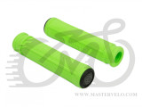 Грипсы Author AGR SILICONE, длинна 130 mm, неоново зелёные 33402012